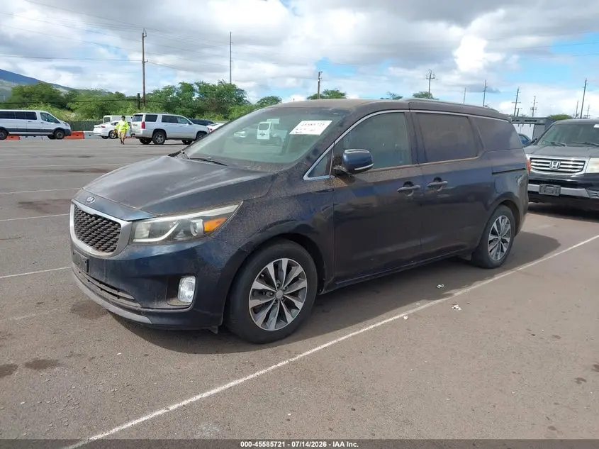 2016 KIA SEDONA SX