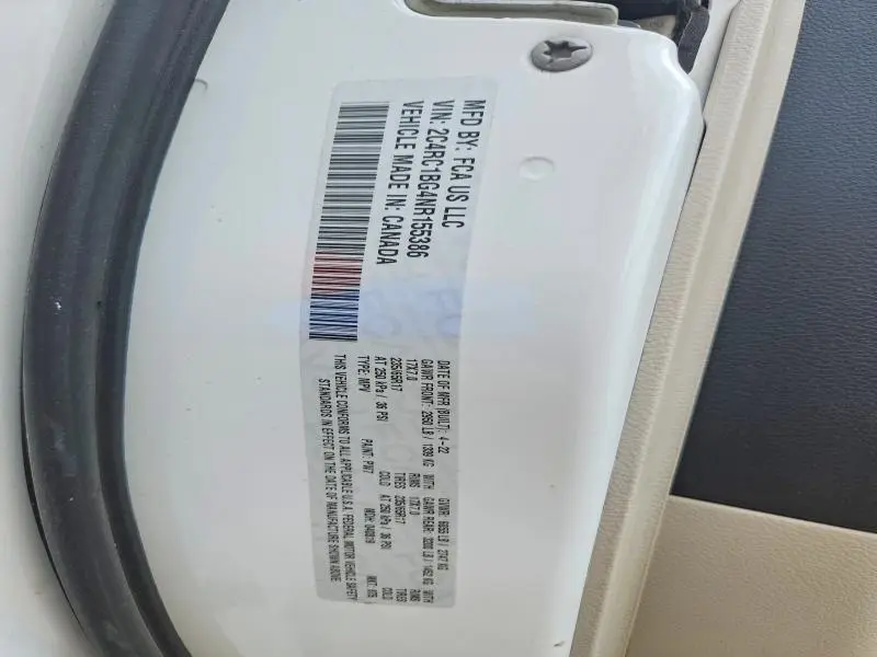2022 CHRYSLER PACIFICA TOURING L  