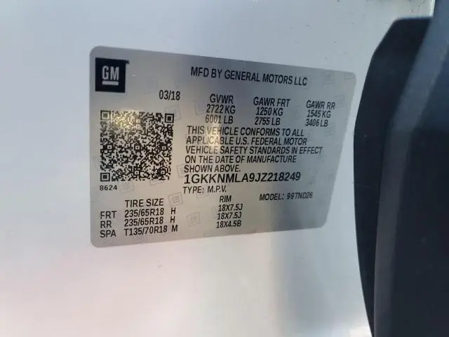 2018 GMC ACADIA SLT-1  