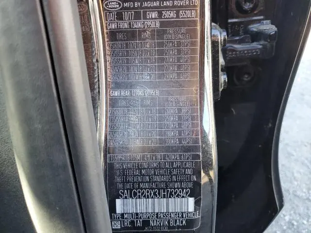 2018 LAND ROVER DISCOVERY SPORT HSE  