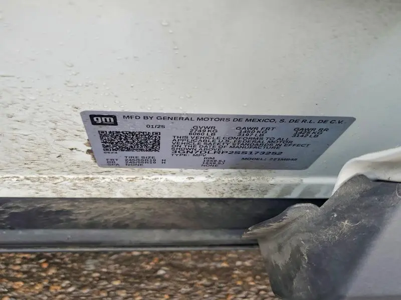 2025 CHEVROLET EQUINOX LT  