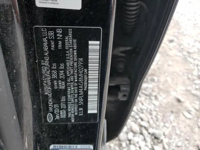 2021 HYUNDAI ELANTRA SEL  