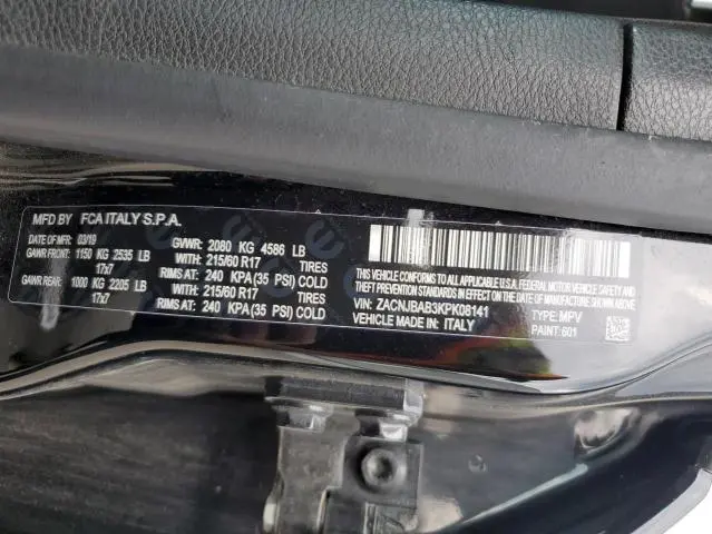 2019 JEEP RENEGADE SPORT  