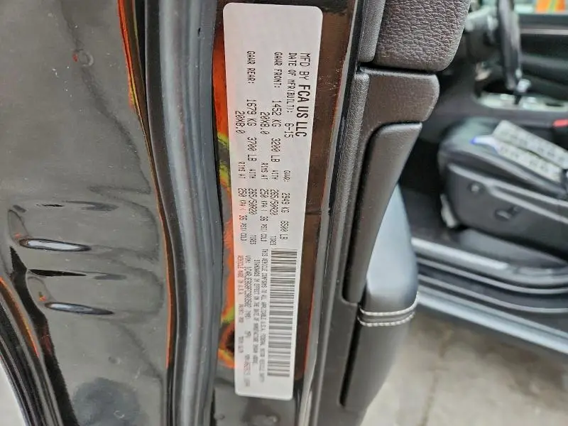 2015 JEEP GRAND CHEROKEE LIMITED  