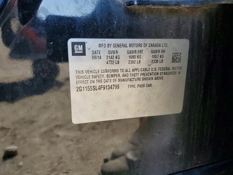 2015 CHEVROLET IMPALA LTZ  