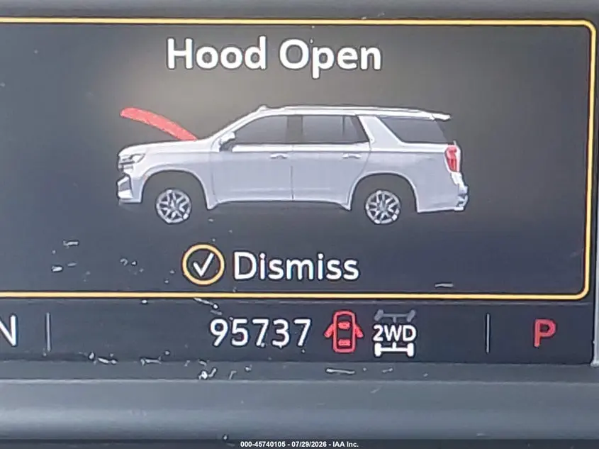 2021 CHEVROLET TAHOE 4WD RST