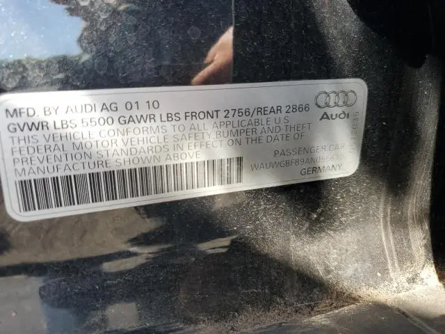 2010 AUDI A6 PREMIUM PLUS  