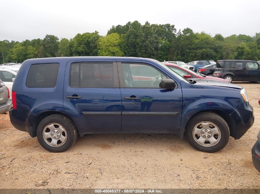 2013 HONDA PILOT LX