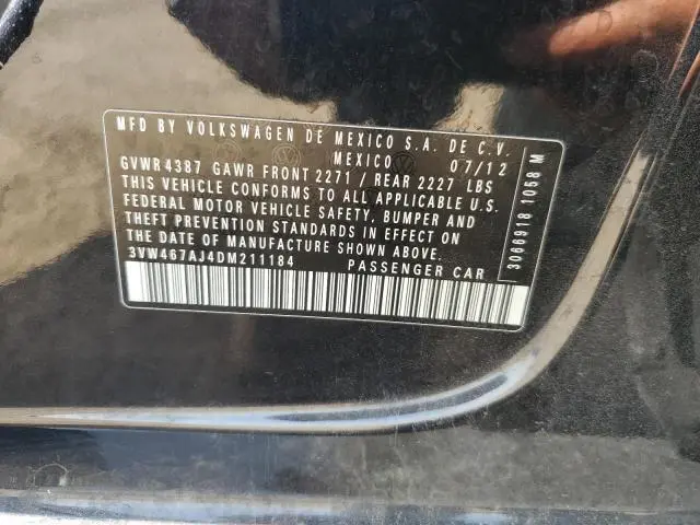 2013 VOLKSWAGEN JETTA GLI  
