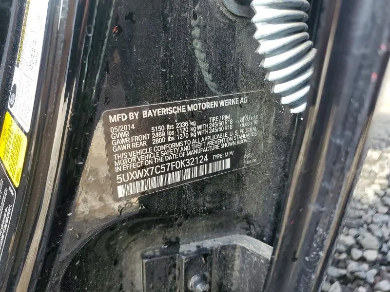 2015 BMW X3 XDRIVE35I  