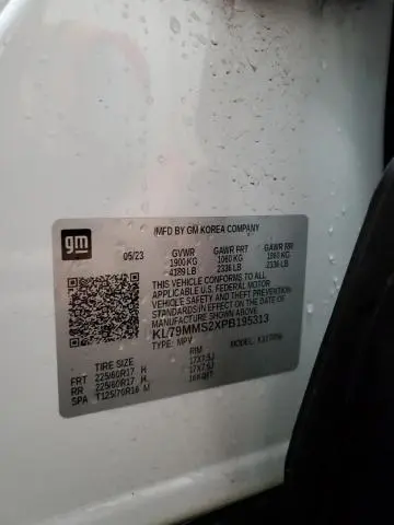 2023 CHEVROLET TRAILBLAZER LS  