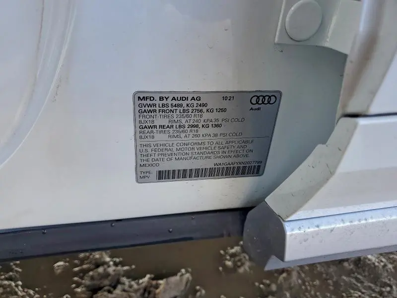 2022 AUDI Q5 PREMIUM 45  