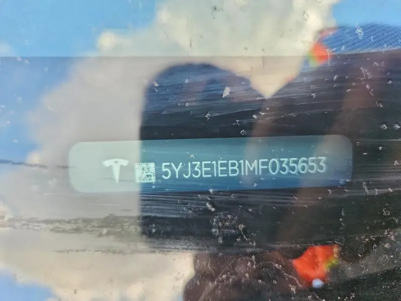 2021 TESLA MODEL 3   