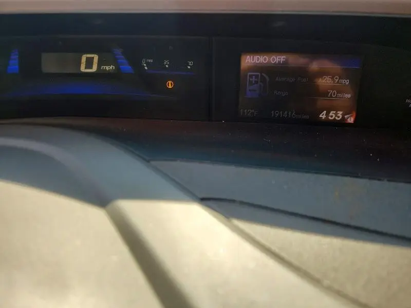 2012 HONDA CIVIC EXL  