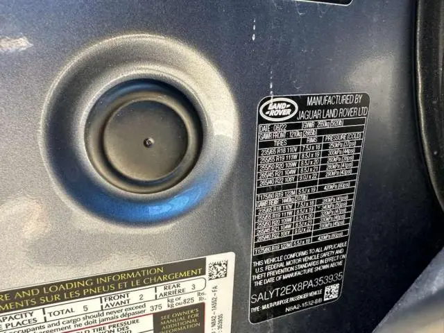 2023 LAND ROVER RANGE ROVER VELAR R-DYNAMIC S  