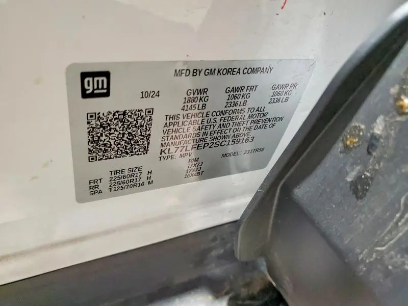 2025 CHEVROLET TRAX LS  