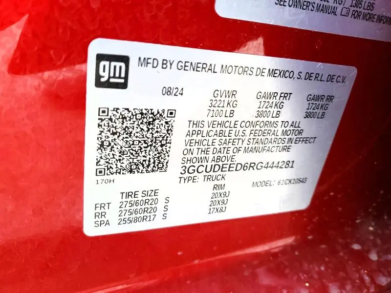 2024 CHEVROLET SILVERADO K1500 RST  