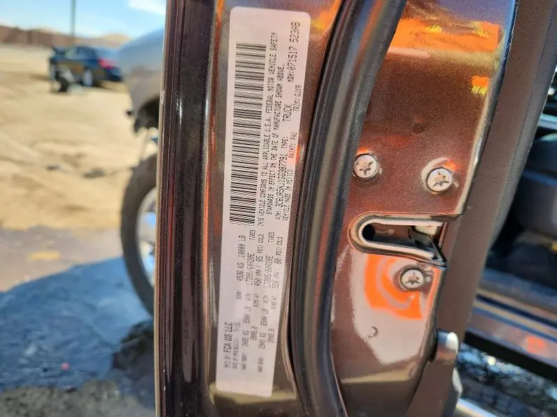 2016 RAM 2500 LARAMIE  