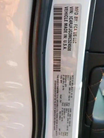 2021 JEEP GRAND CHEROKEE SUMMIT  