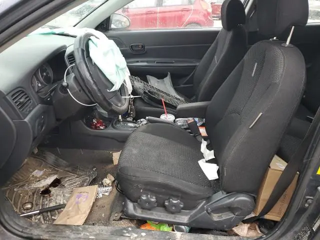 2010 HYUNDAI ACCENT BLUE