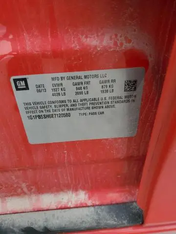 2014 CHEVROLET CRUZE LS  