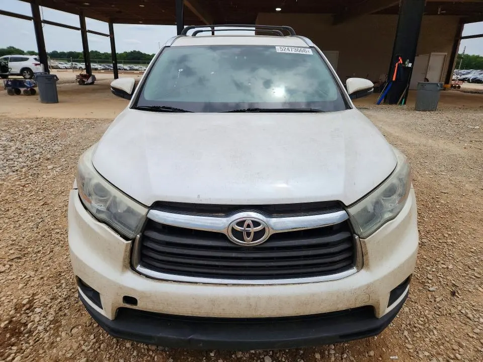 2015 TOYOTA HIGHLANDER XLE  