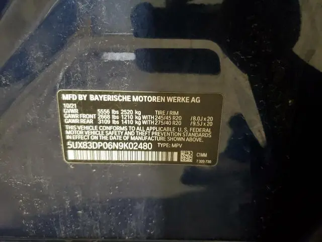 2022 BMW X3 M40I  