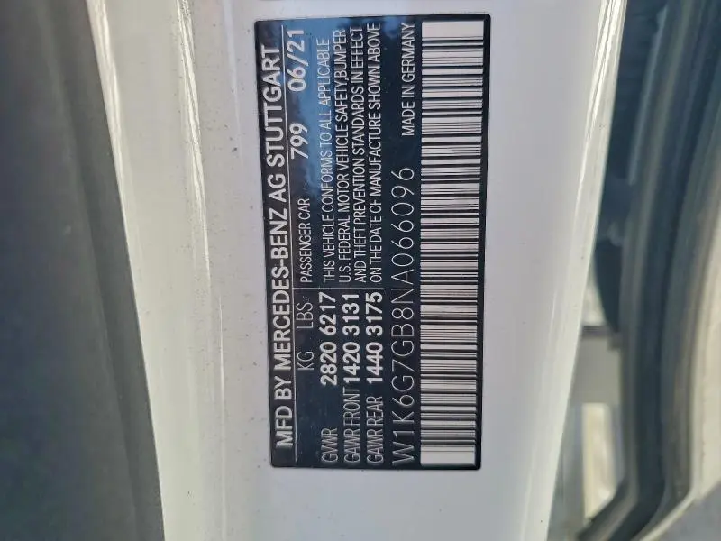 2022 MERCEDES-BENZ S 580 4MATIC  