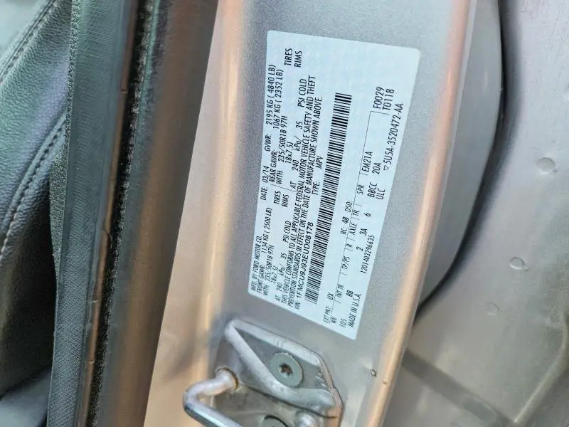 2014 FORD ESCAPE TITANIUM  