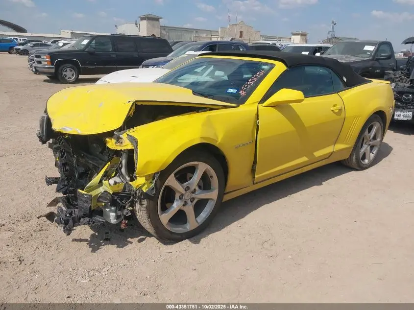 2015 CHEVROLET CAMARO 2LT