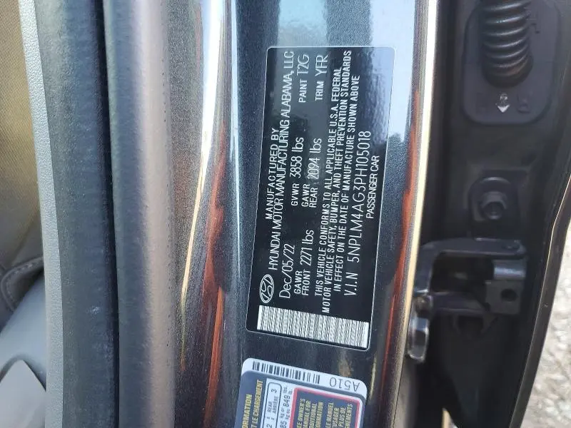 2023 HYUNDAI ELANTRA SEL  