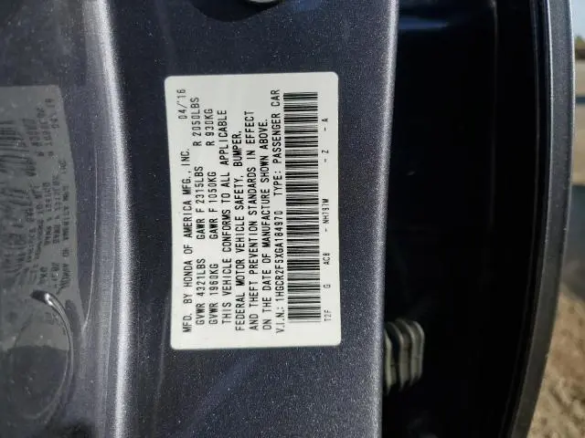 2016 HONDA ACCORD SPORT  