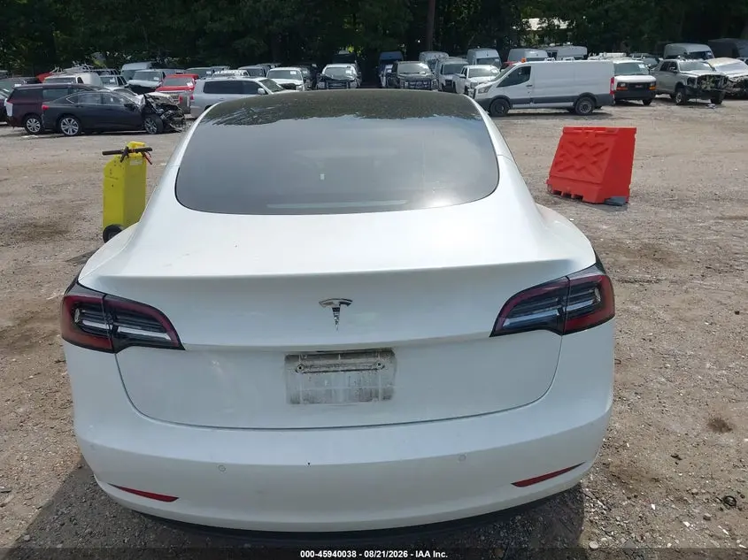 2021 TESLA MODEL 3 STANDARD RANGE PLUS REAR-WHEEL DRIVE