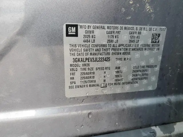 2018 GMC TERRAIN SLT  