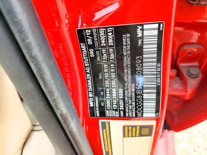 2013 MERCEDES-BENZ GLK 350 4MATIC  