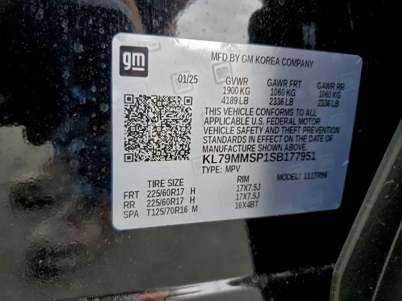 2025 CHEVROLET TRAILBLAZER LS  