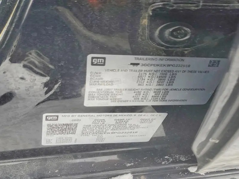 2023 CHEVROLET SILVERADO K1500 LT-L  