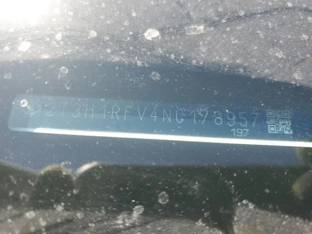2022 TOYOTA RAV4 LE  