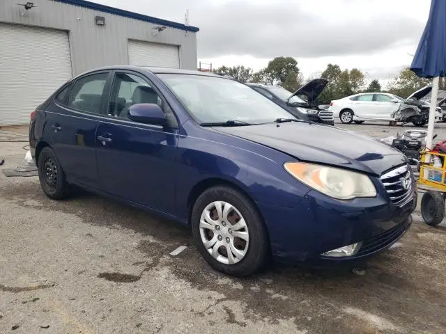 2010 HYUNDAI ELANTRA BLUE  