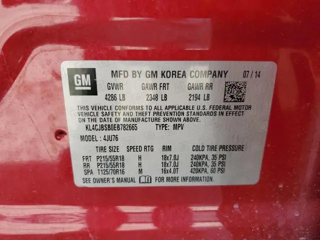 2014 BUICK ENCORE CONVENIENCE  