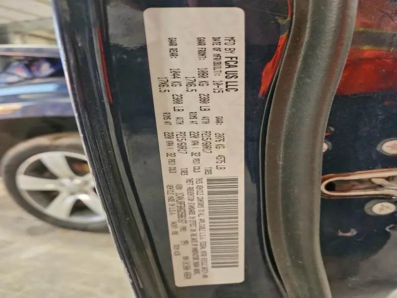 2016 JEEP PATRIOT LATITUDE  