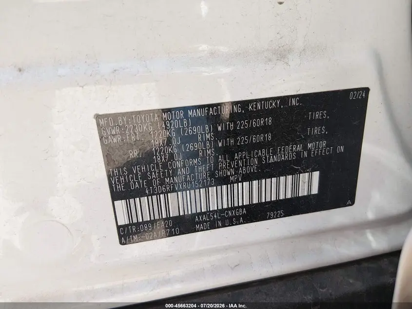 2024 TOYOTA RAV4 HYBRID LIMITED