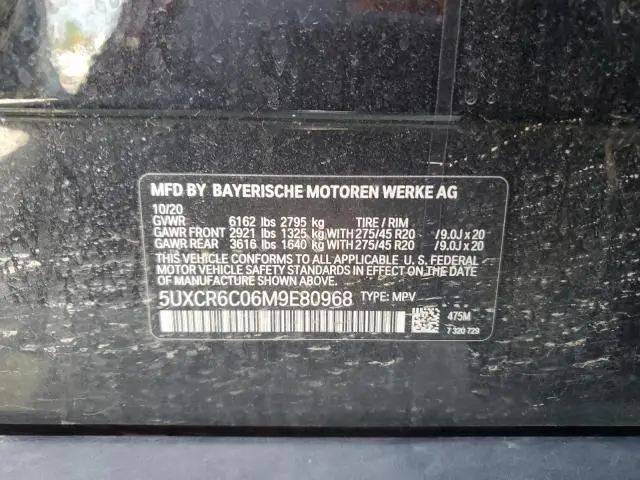 2021 BMW X5 XDRIVE40I  
