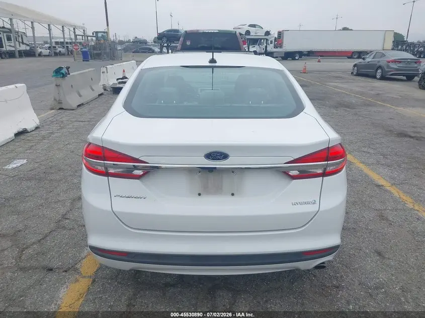 2018 FORD FUSION HYBRID S
