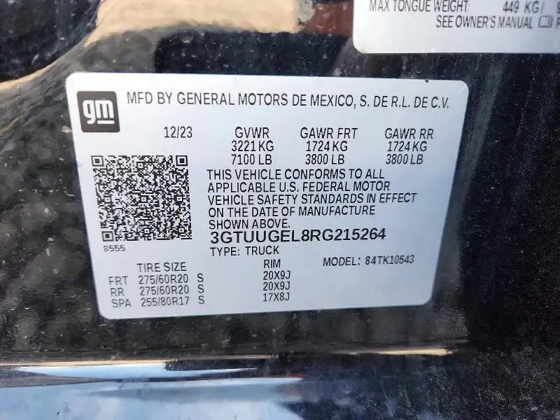 2024 GMC SIERRA K1500 DENALI  