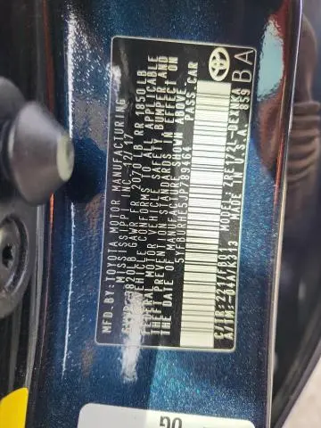 2018 TOYOTA COROLLA L  