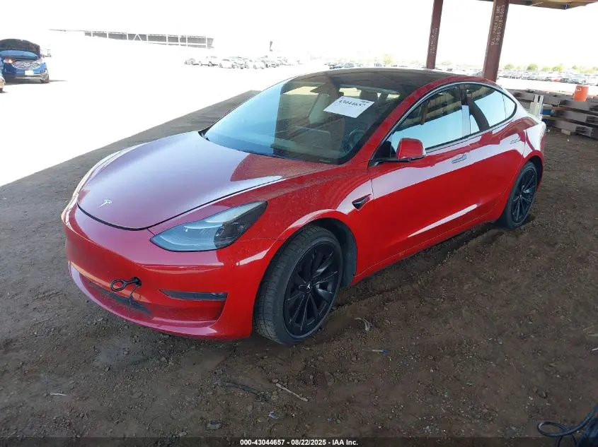 2022 TESLA MODEL 3 LONG RANGE DUAL MOTOR ALL-WHEEL DRIVE