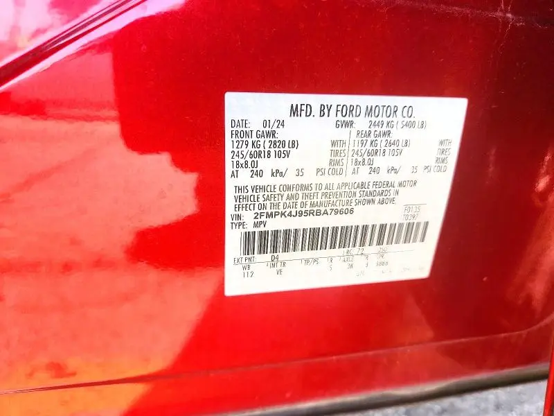 2024 FORD EDGE SEL  