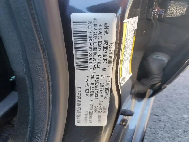 2014 FIAT 500L EASY  