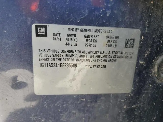 2014 CHEVROLET MALIBU LS  